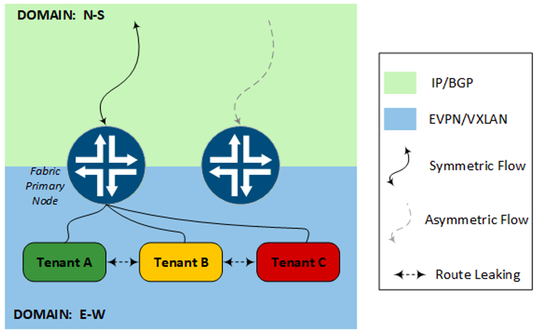 Single Fabric Primacy Domain View